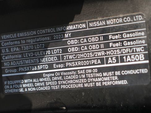 Used 2023 Nissan Pathfinder Rock Creek image 12