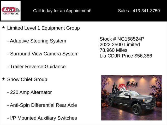 Certified 2022 RAM 2500 Limited AWD/4WD image 11