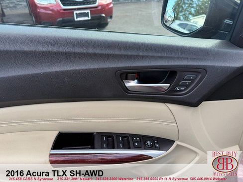 Used 2016 Acura TLX w/ Advance Package AWD/4WD image 14