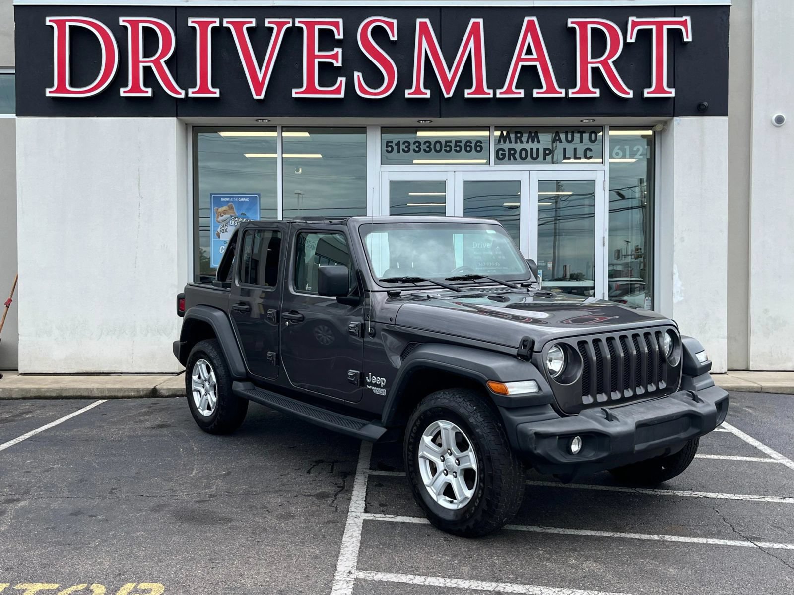 Used 2020 Jeep Wrangler Unlimited Sport S AWD/4WD image 3