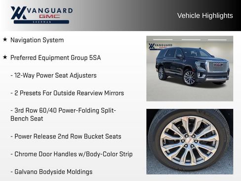 Used 2021 GMC Yukon Denali w/ Denali Premium Package RWD image 5