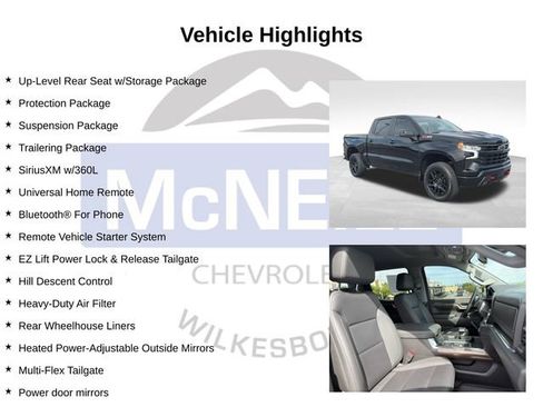 Used 2024 Chevrolet Silverado 1500 LT Trail Boss w/ Convenience Package II AWD/4WD image 10