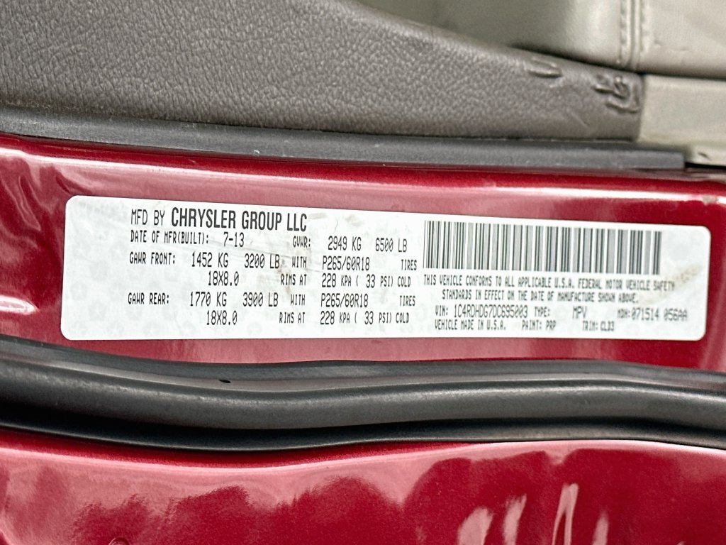 Used 2013 Dodge Durango Crew w/ Crew Convenience Group RWD image 37