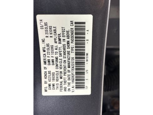 Used 2014 Honda Accord EX image 28