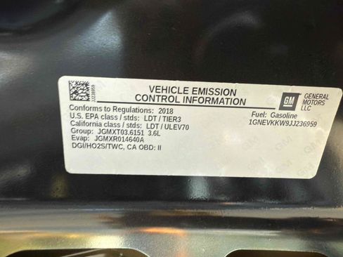 Used 2018 Chevrolet Traverse High Country w/ LPO, Cargo Package AWD/4WD image 76