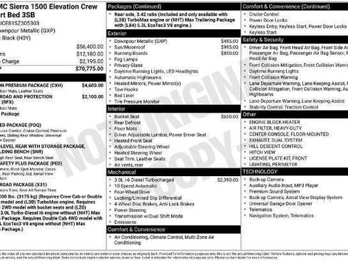 Certified 2025 GMC Sierra 1500 Elevation w/ Elevation Premium Package AWD/4WD image 33