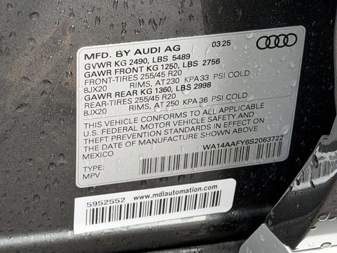 Used 2025 Audi Q5 2.0T Premium AWD/4WD image 28