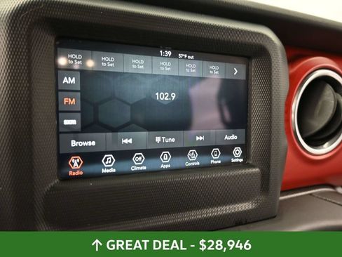 Used 2020 Jeep Gladiator Rubicon w/ Cold Weather Group AWD/4WD image 39