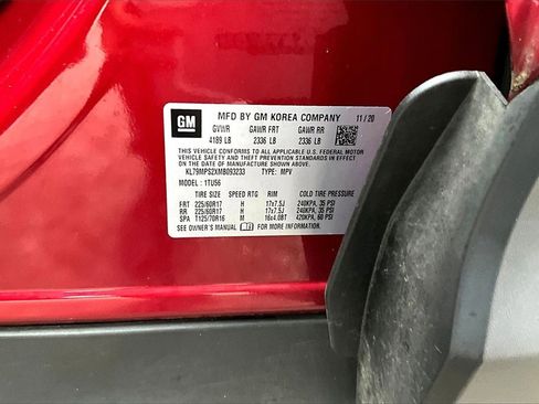 Certified 2021 Chevrolet TrailBlazer LT w/ Driver Confidence Package image 17