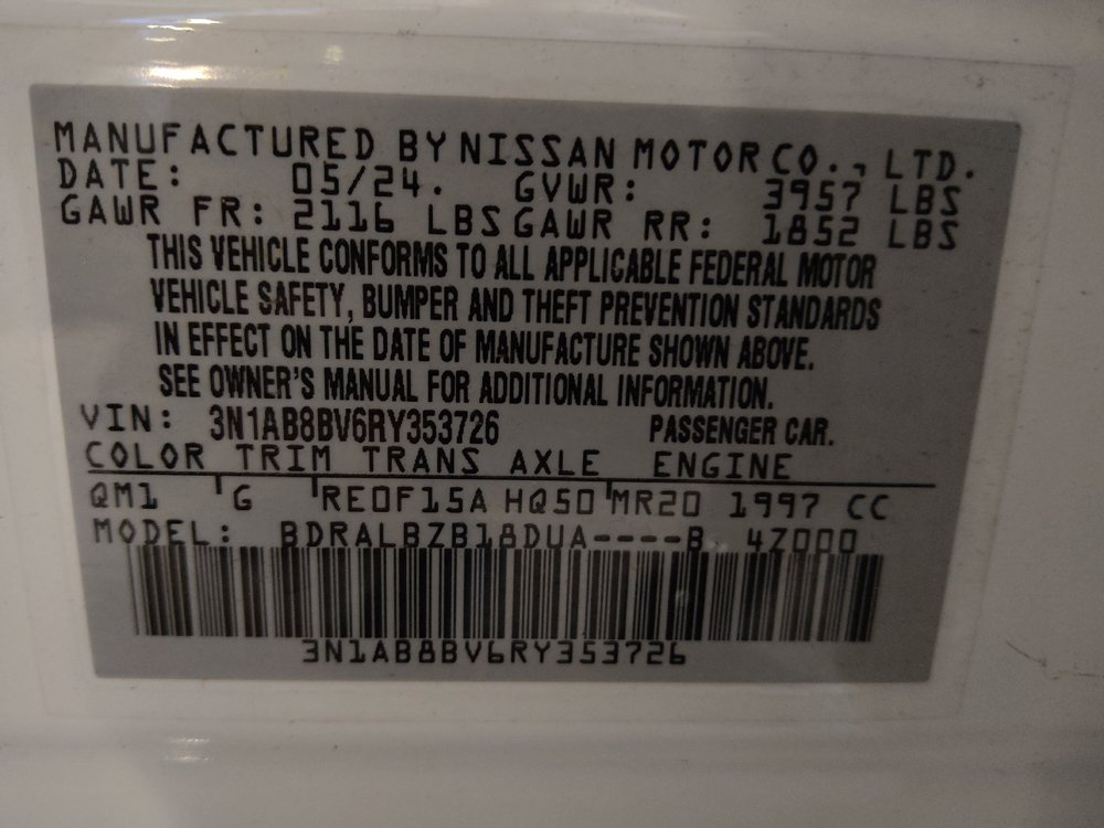 Used 2024 Nissan Sentra S FWD image 33