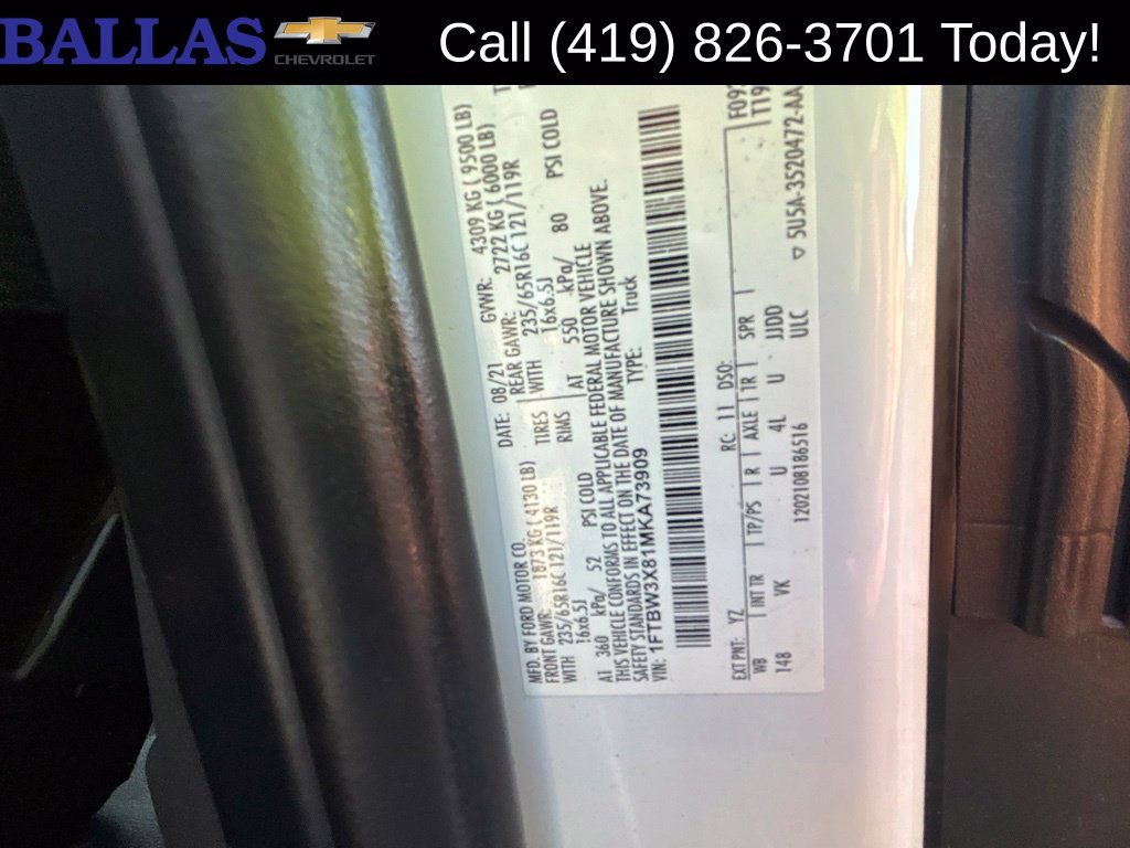 Used 2021 Ford Transit 350 148 High Roof Extended RWD image 24