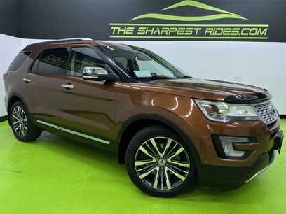 Used 2017 Ford Explorer Platinum