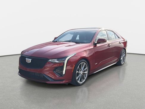 Used 2022 Cadillac CT4 V w/ Technology Package image 7
