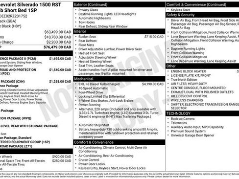 Used 2024 Chevrolet Silverado 1500 RST w/ Convenience Package II AWD/4WD image 23