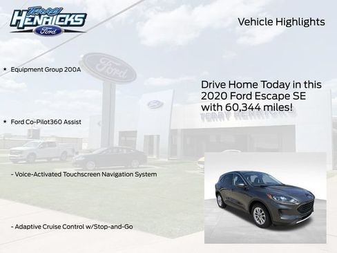 Used 2020 Ford Escape SE FWD image 4