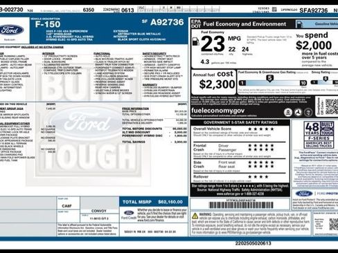 Used 2025 Ford F150 XLT w/ Equipment Group 302A MID AWD/4WD image 32