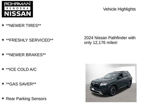 Used 2024 Nissan Pathfinder Rock Creek AWD/4WD image 7
