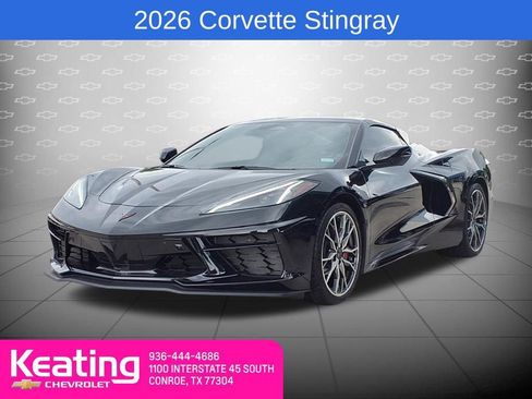 Used 2026 Chevrolet Corvette Stingray Preferred Conv w/ Stealth Interior Trim Package RWD image 4