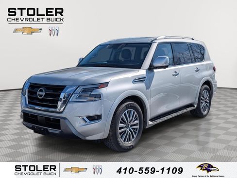 Used 2024 Nissan Armada SL w/ Captain's Chairs Package image 1