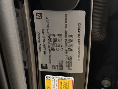 Used 2024 Chevrolet Tahoe High Country w/ Premium Package image 29