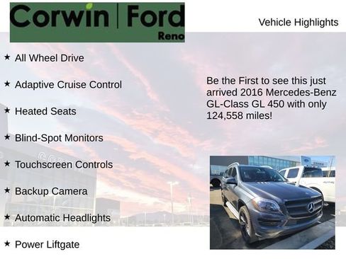 Used 2016 Mercedes-Benz GL 450 4MATIC image 4