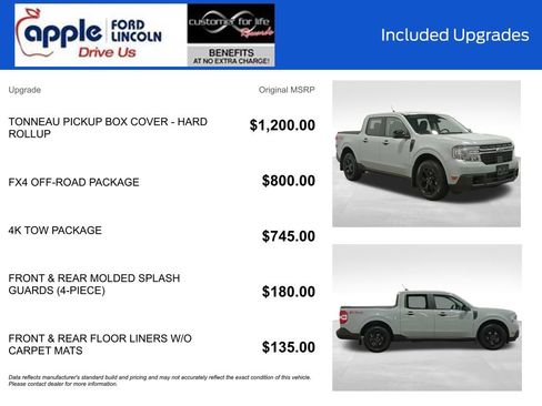 Certified 2024 Ford Maverick Lariat w/ FX4 Off-Road Package AWD/4WD image 4