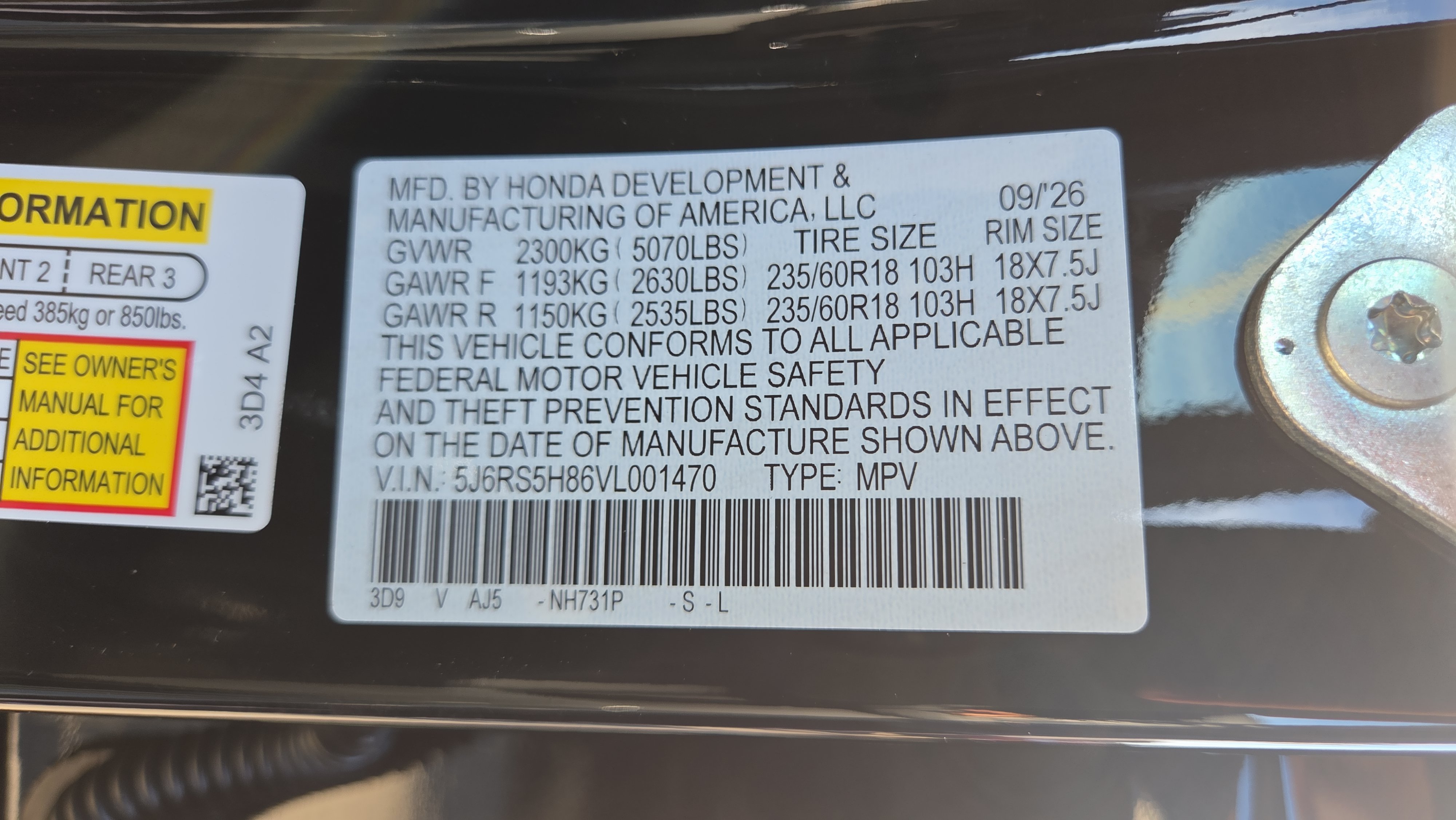 New 2027 Honda CR-V Sport-L image 21
