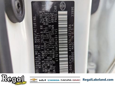 Used 2021 Toyota Camry SE image 32