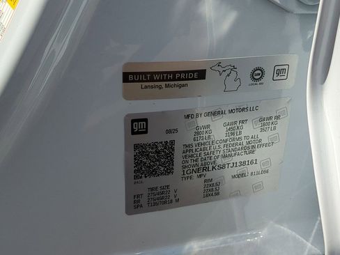 New 2026 Chevrolet Traverse RS image 35