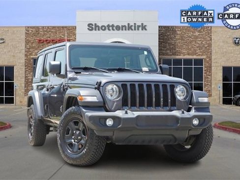 Certified 2021 Jeep Wrangler Unlimited Sport image 1