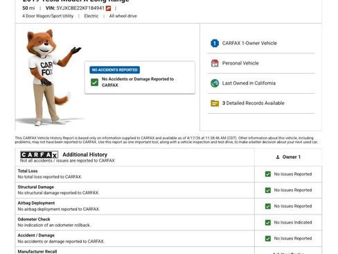 Used 2019 Tesla Model X Long Range AWD/4WD image 2