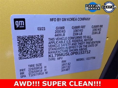 Certified 2023 Chevrolet TrailBlazer RS w/ Convenience Package image 27