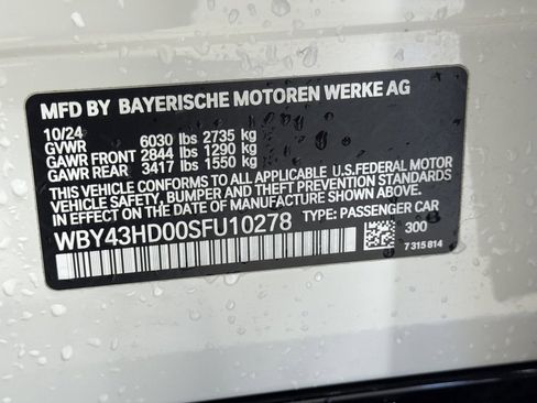 Certified 2025 BMW i4 xDrive40i w/ M Sport Package image 35