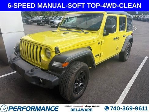 Used 2023 Jeep Wrangler Unlimited Sport AWD/4WD image 1