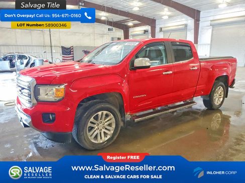 Used 2015 GMC Canyon SLT w/ Driver Alert Package AWD/4WD image 1
