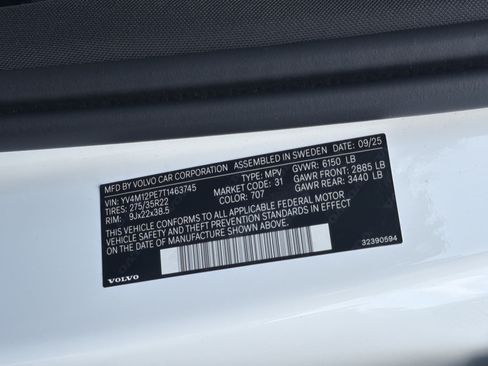 Certified 2026 Volvo XC90 B5 Plus w/ Protection Package Premier AWD/4WD image 37