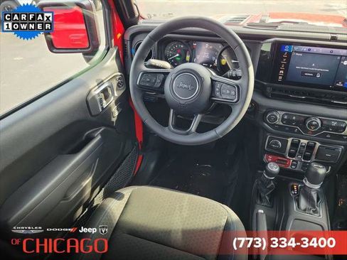 Certified 2025 Jeep Wrangler Unlimited Rubicon 4xe w/ Convenience Group AWD/4WD image 14