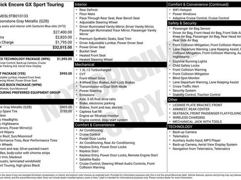 New 2026 Buick Encore GX Sport Touring w/ Advanced Technology Package image 6