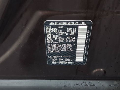 Used 2018 Nissan Armada Platinum w/ Captain Seat Package RWD image 13