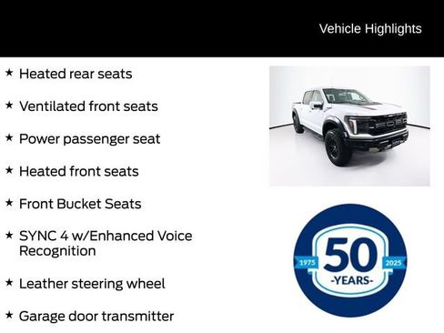 Used 2025 Ford F150 Raptor AWD/4WD image 16