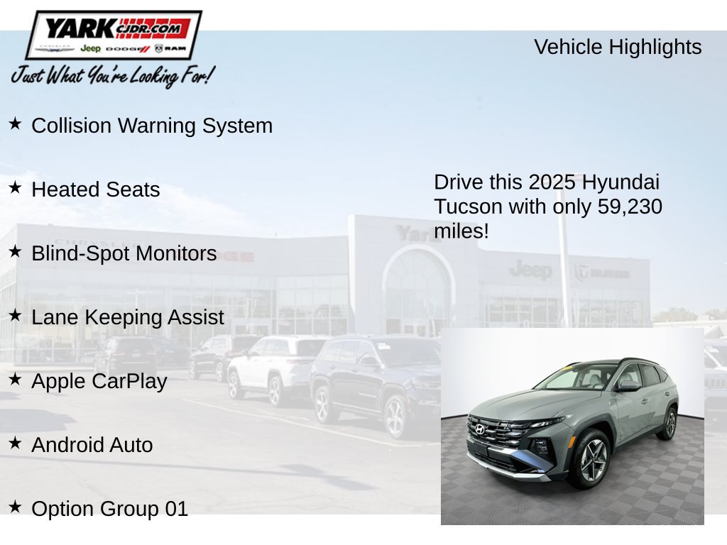 Used 2025 Hyundai Tucson SEL AWD/4WD image 7