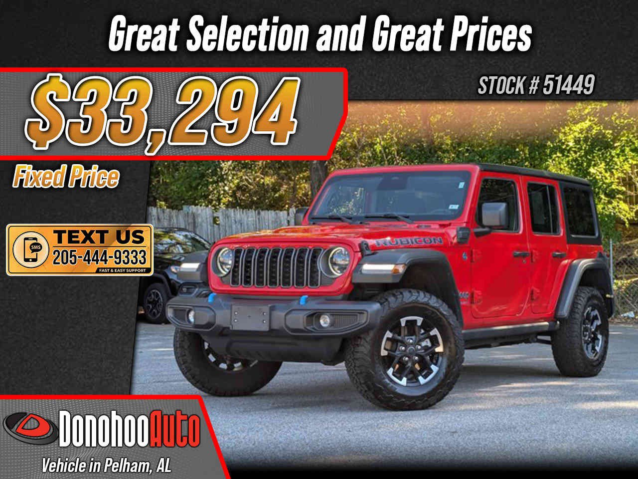 Used 2025 Jeep Wrangler Unlimited Rubicon 4xe AWD/4WD image 1