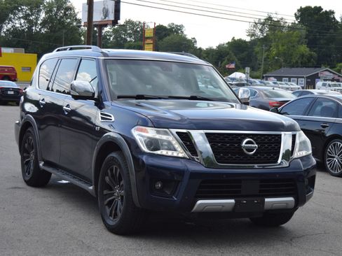 Used 2017 Nissan Armada Platinum w/ Captain Seat Package AWD/4WD image 2