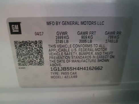 Used 2017 Chevrolet Sonic LS FWD image 33