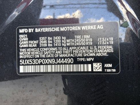 Used 2022 BMW X3 xDrive30i w/ Premium Package image 21