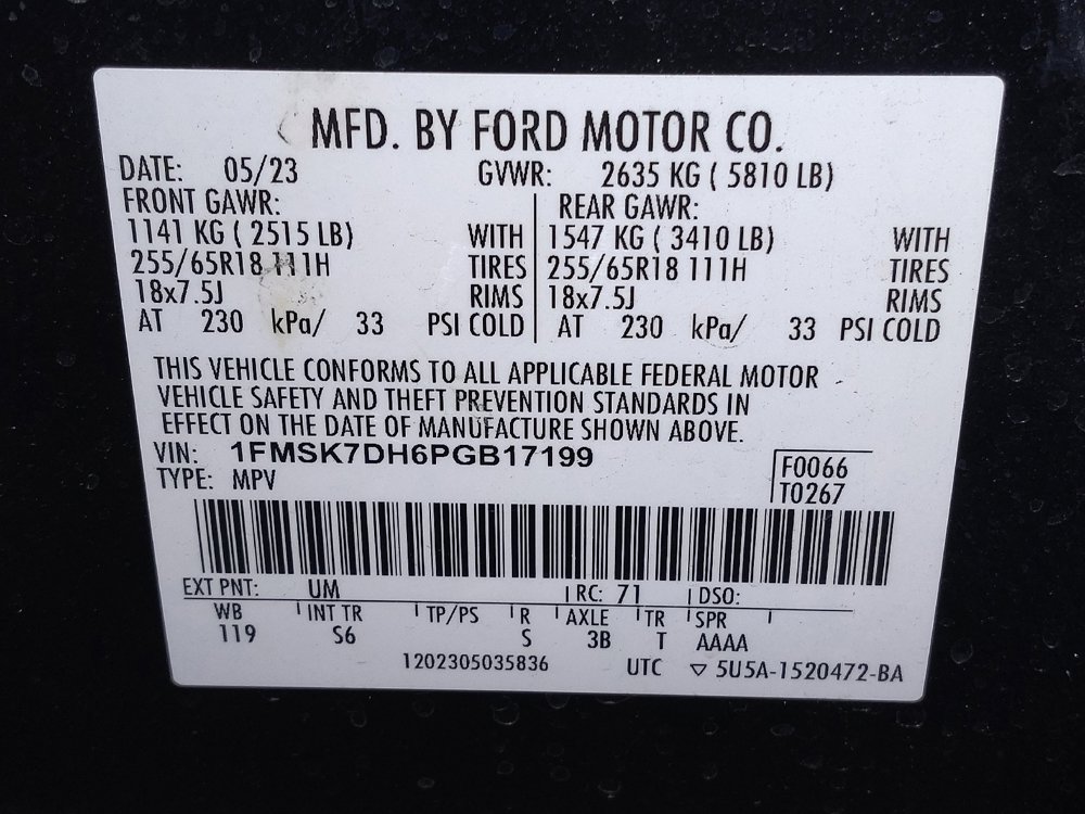 Used 2023 Ford Explorer XLT w/ Equipment Group 202A RWD image 33