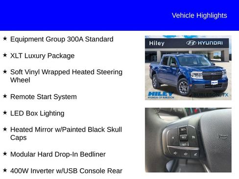 Used 2024 Ford Maverick XLT w/ XLT Luxury Package FWD image 9
