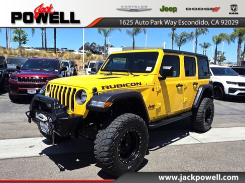 Used 2021 Jeep Wrangler Unlimited Rubicon AWD/4WD image 1