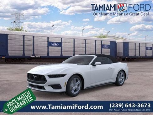 New 2026 Ford Mustang Convertible RWD image 1