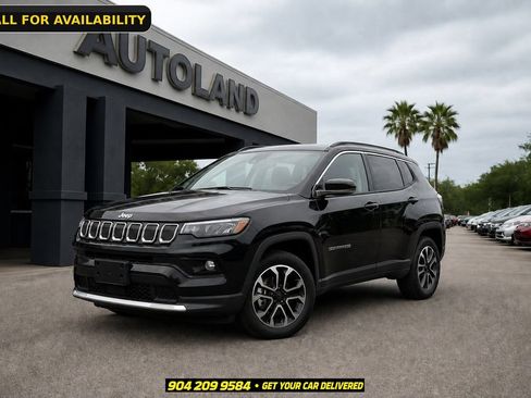 Used 2022 Jeep Compass Limited w/ Sun and Sound Group AWD/4WD image 1